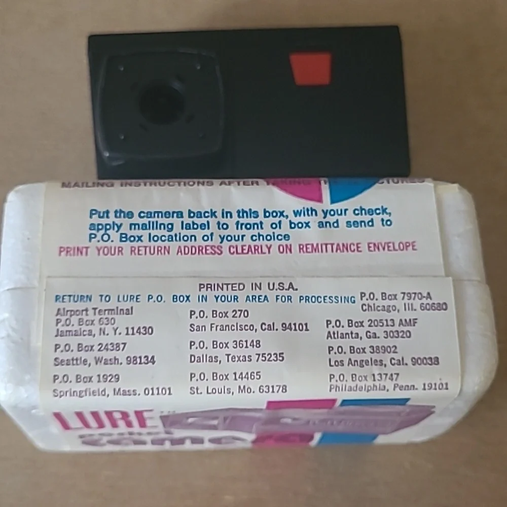Black Pocket Camera
